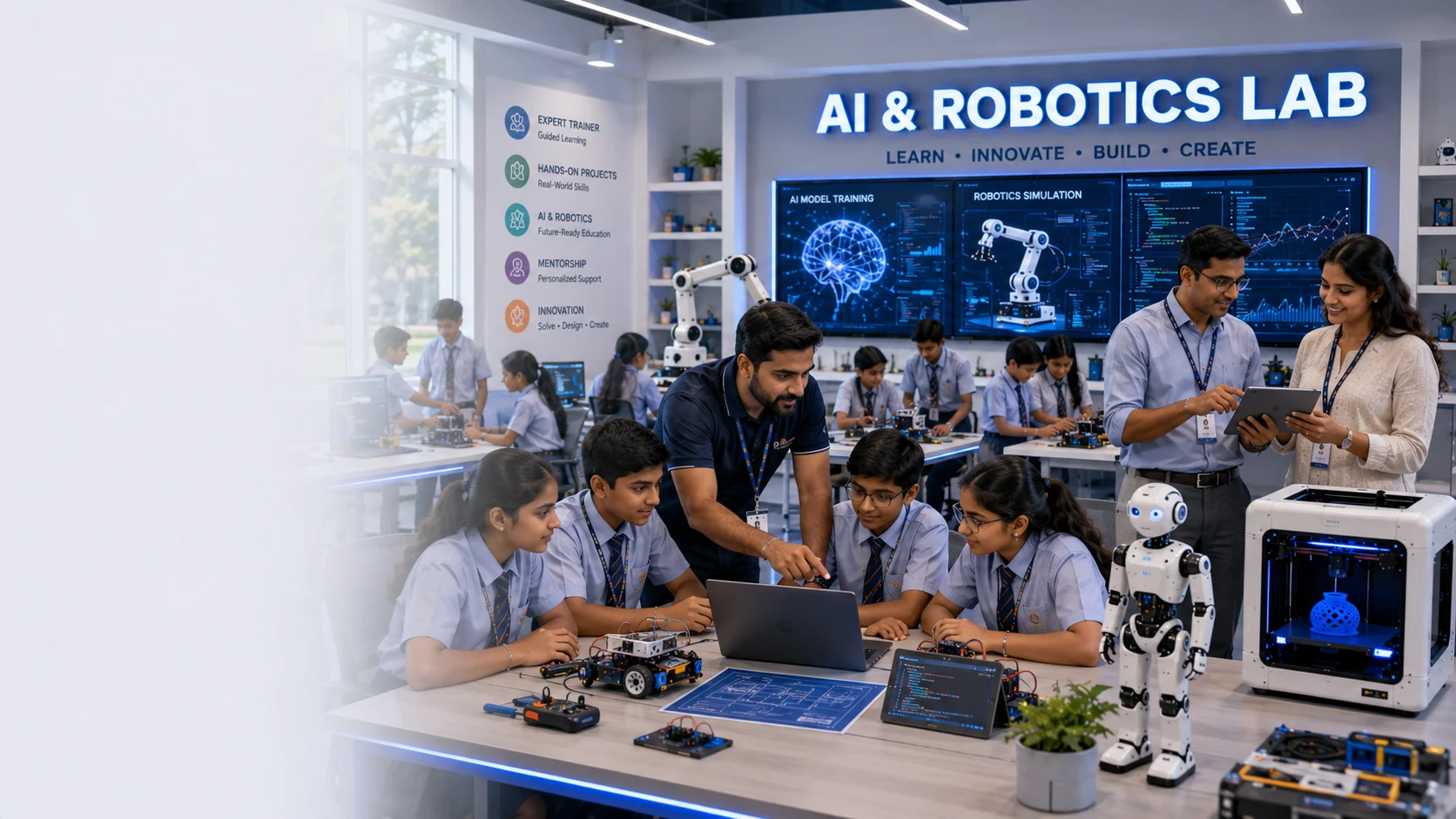 A dedicated trainer embedded in your school